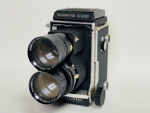Mamiya Twin-Lens Reflex Cameras C220 Sekor F6.3