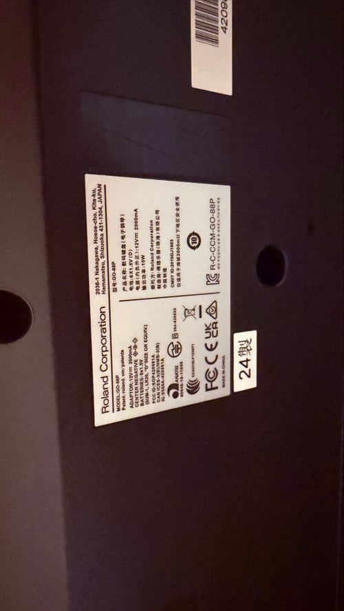 Roland Keyboards Digital Pianos 88 Go:Piano88 Go-88P