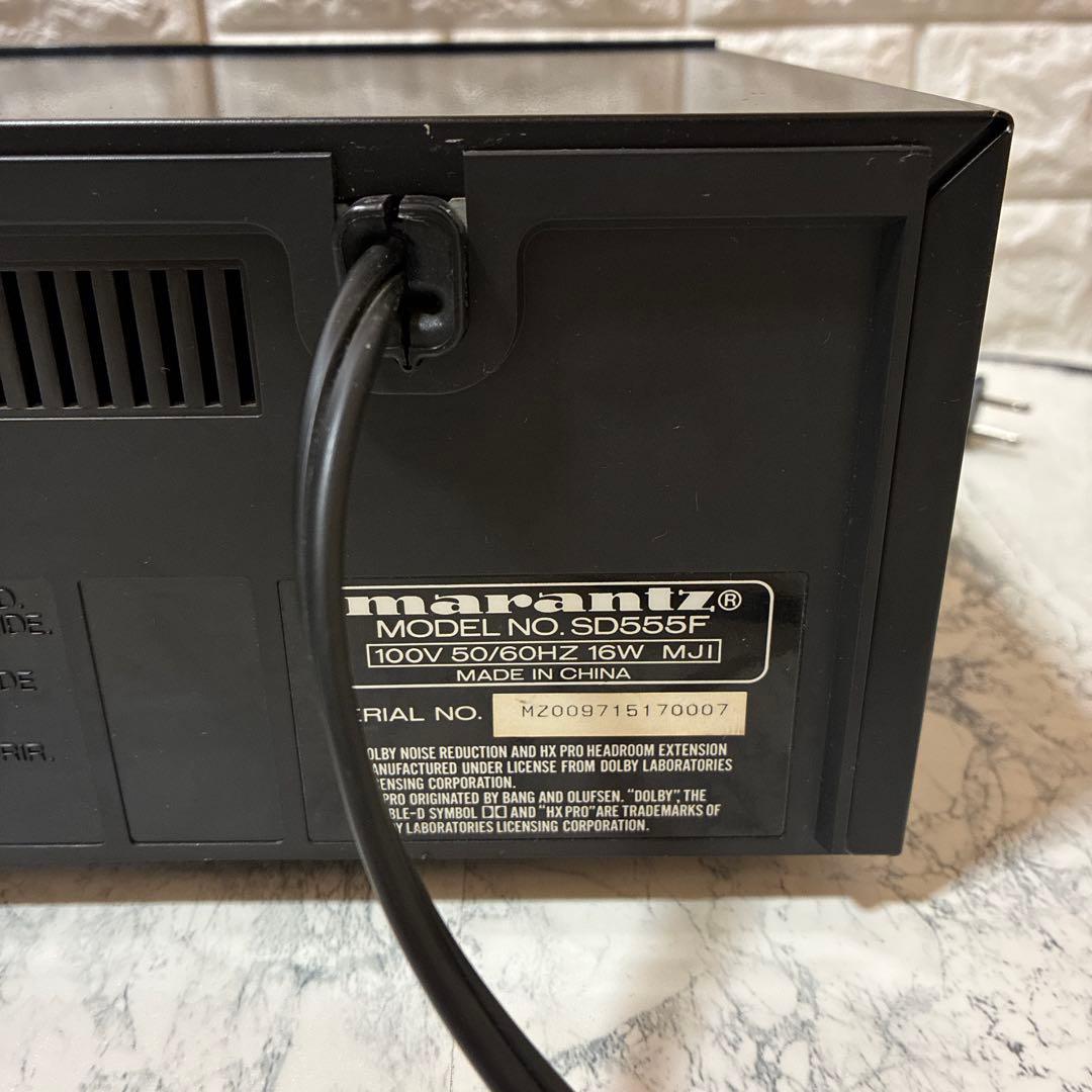 Marantz Cd, Md Cassette Decks Sd555F
