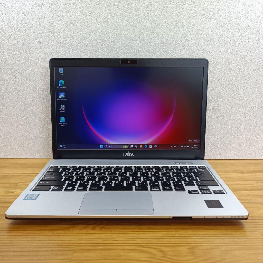 Fujitsu Windows Notebook Body Lifebook S938 8 I5 Ssd256Gb 8Gb Dvd X