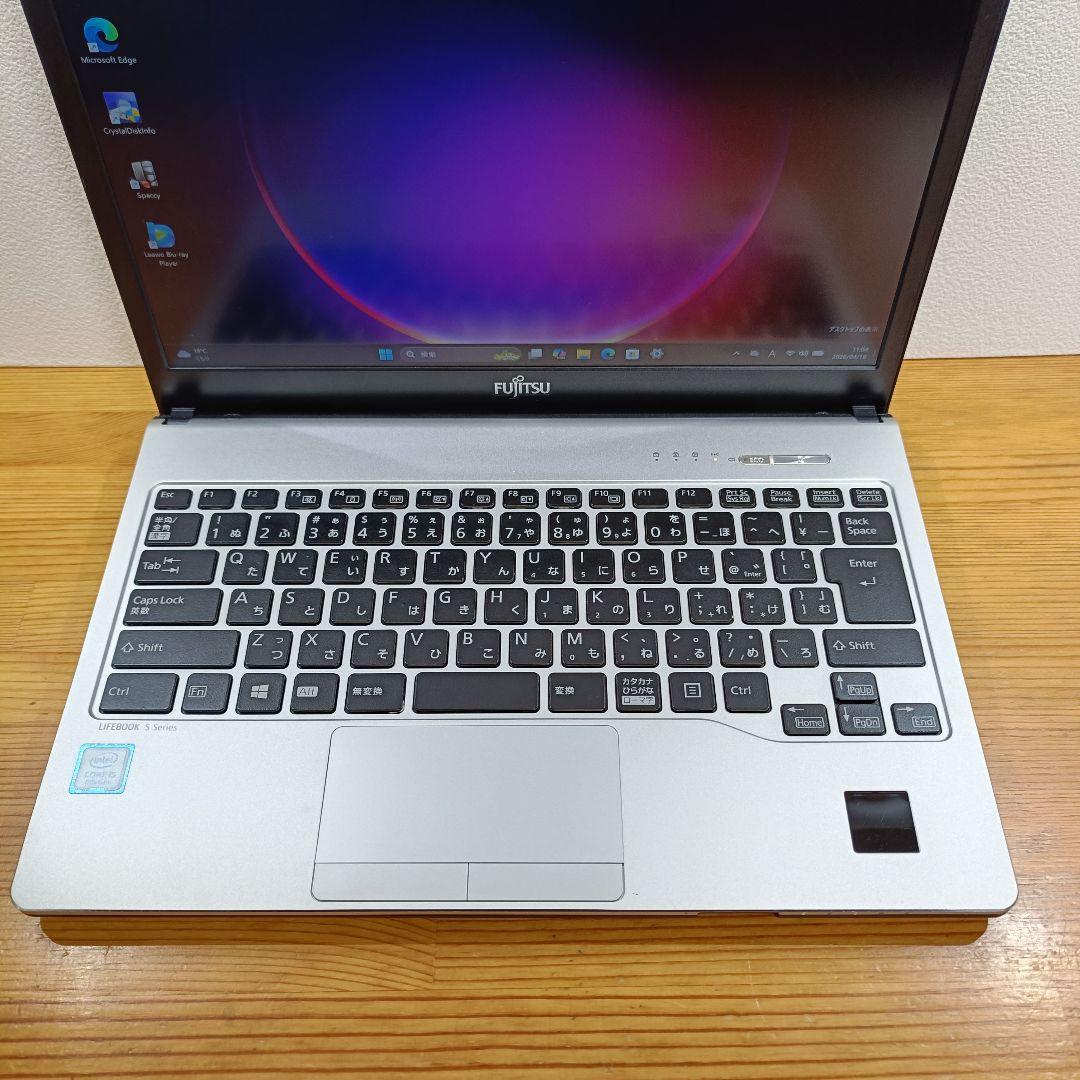 Fujitsu Windows Notebook Body Lifebook S938 8 I5 Ssd256Gb 8Gb Dvd X