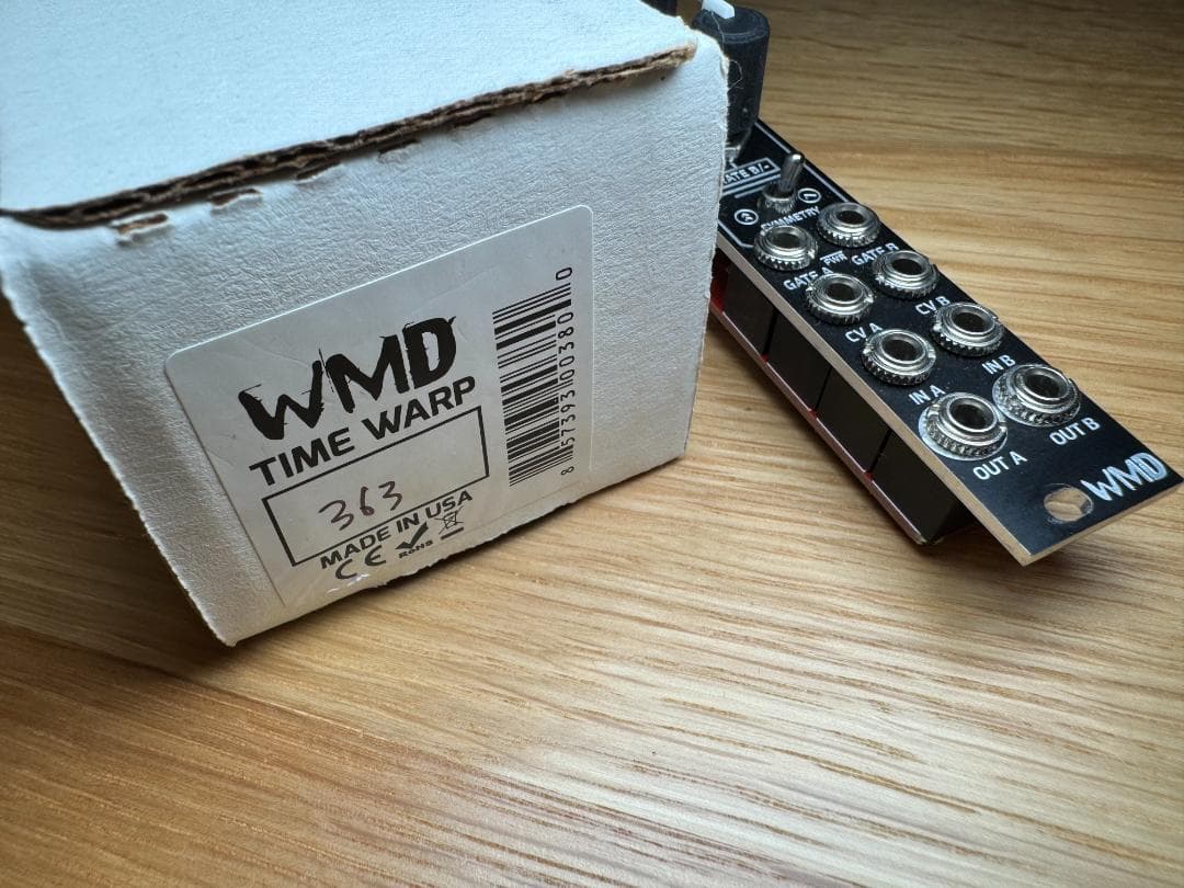 Modular Synthesizer Wmd Time Warp