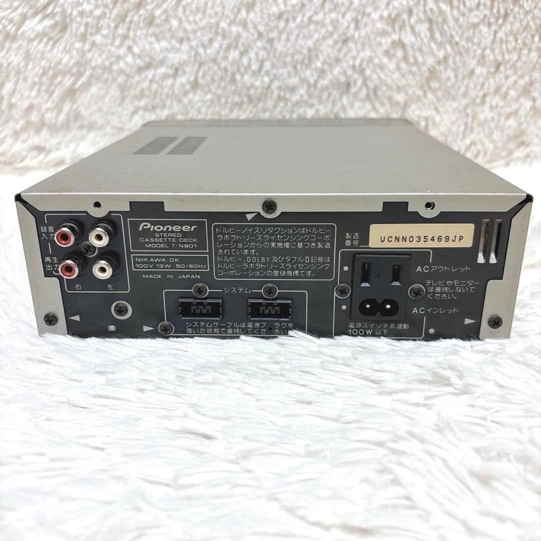 Pioneer Cd, Md Cassette Decks T-N901