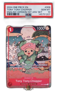One -Piece Card Game Psa10 (C St01-006 1St Anniversary Set] 1