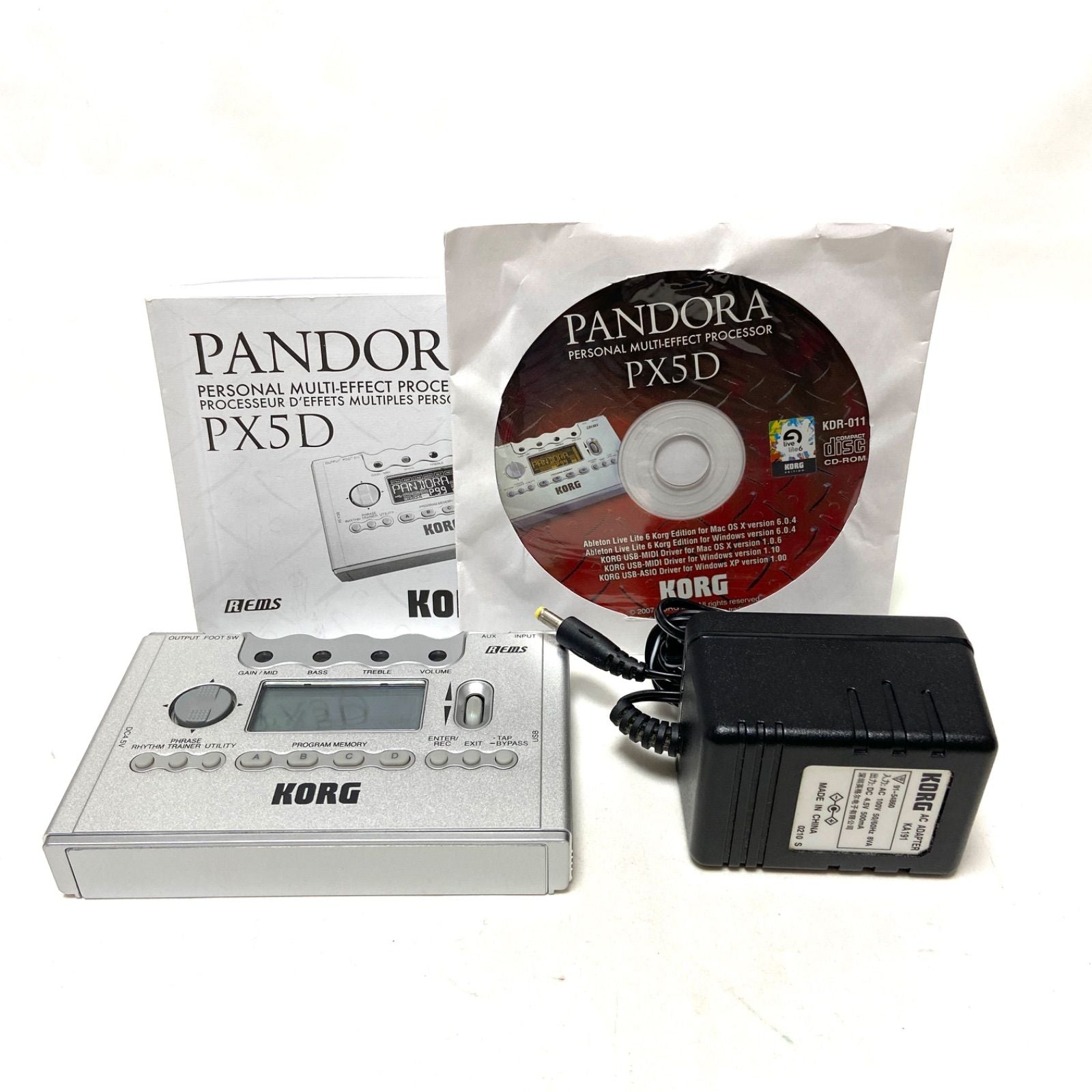 Guitar Effector Korg Pandora Px5D Rems