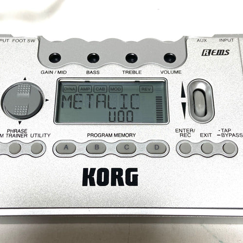 Guitar Effector Korg Pandora Px5D Rems