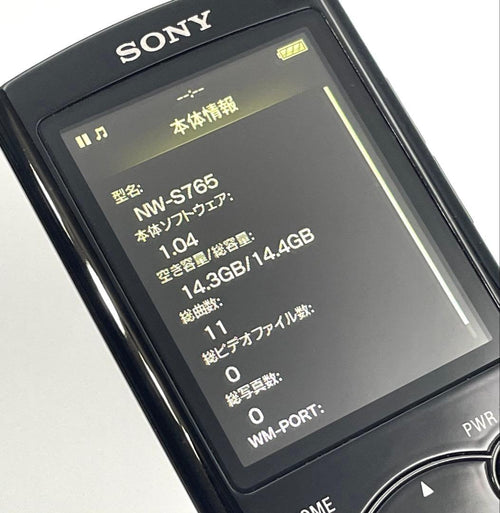Sony Digital Audio Players Walkman Nw-S765 16Gb