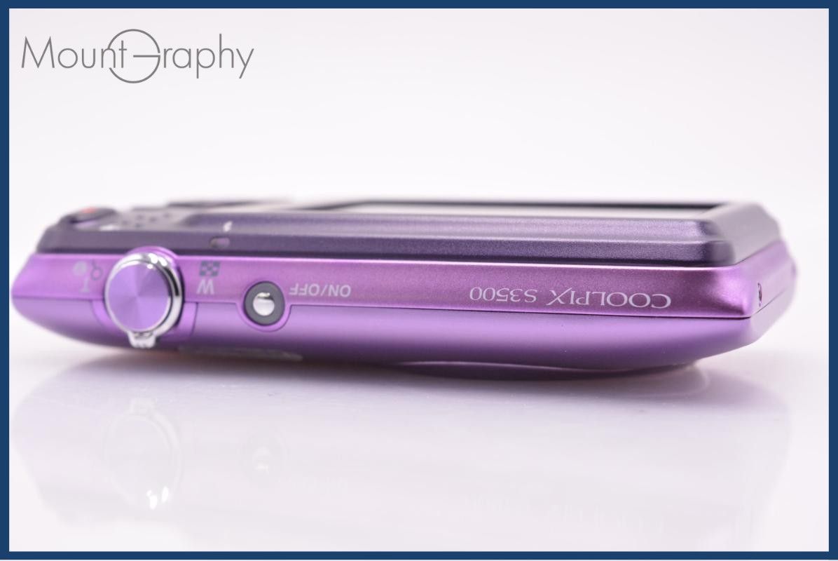 Compact Digital Camera Nikon Coolpix S3500 7X #Yk8503