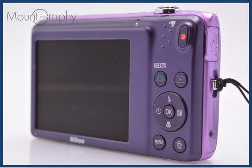 Compact Digital Camera Nikon Coolpix S3500 7X #Yk8503