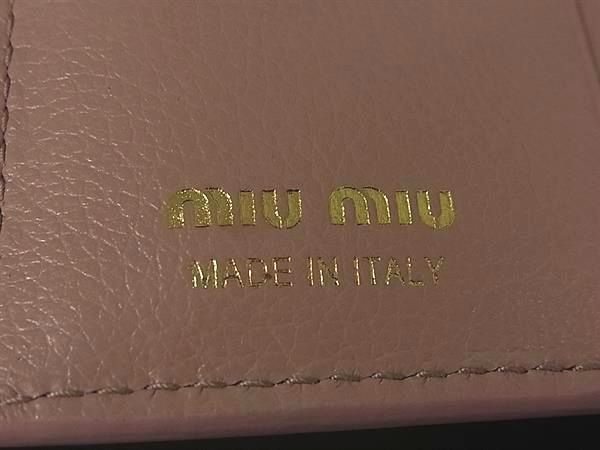 Miu Bi-Fold Wallet Miumiu Fq7660