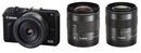 Digital Slr Canon Eos M2 Ef-M18-55Mm F3.5-5.6 Is Stm Ef-M22Mm F2 Ef-M11