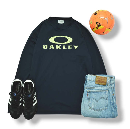 Oakley 7 Minutes, Long -Sleeved Cut -And -Sew T Xl X