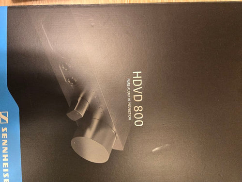 Sennheiser Power Amplifiers Hdvd 800 7/11