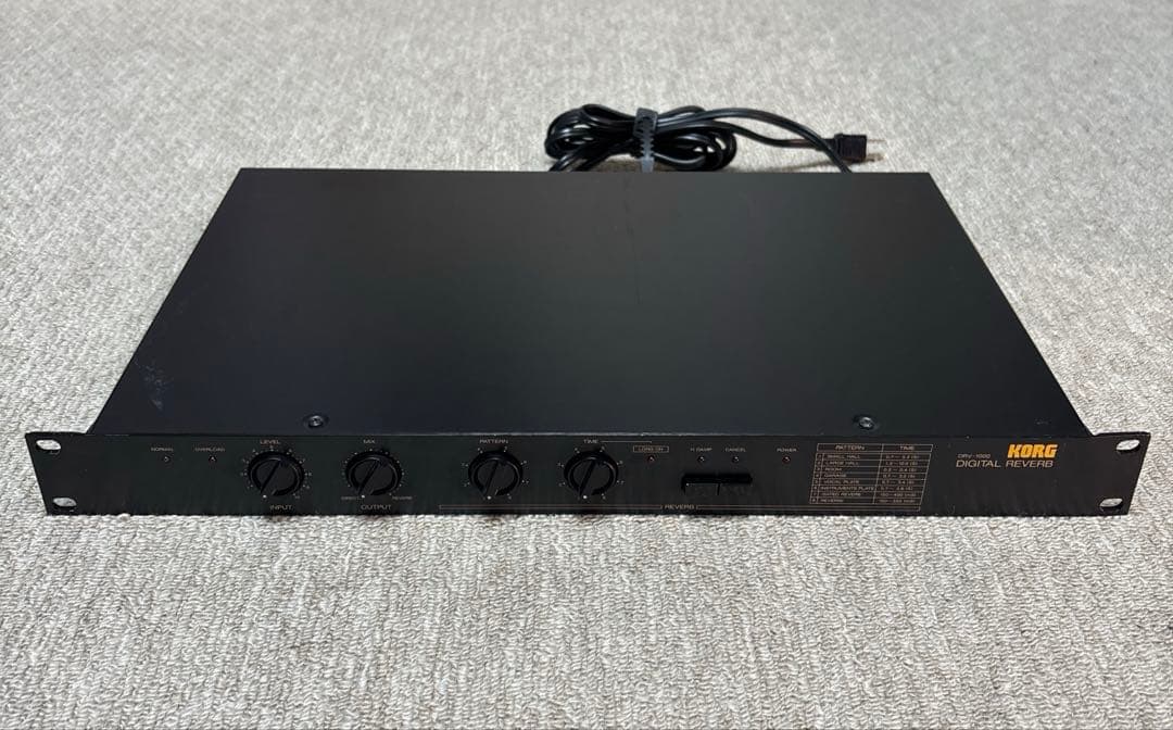 Korg Outboards Drv-1000 Digital Reverb