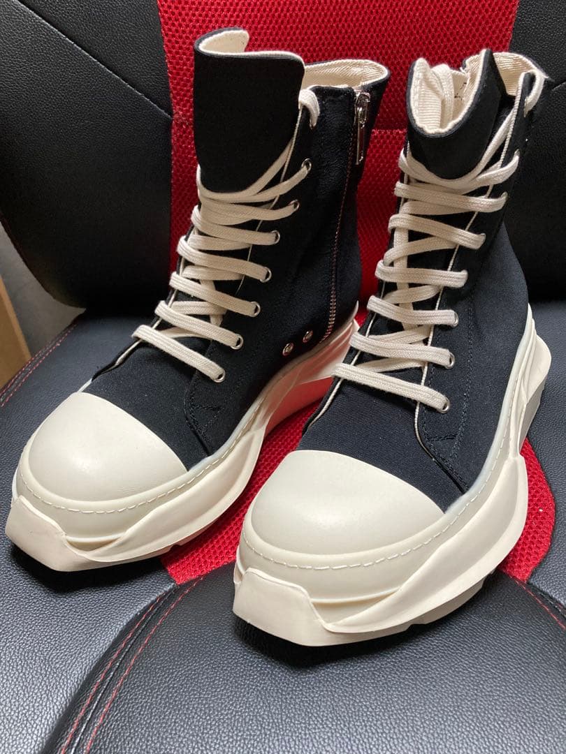 Rick Owens Drkshdw Sneakers Abstract High Top