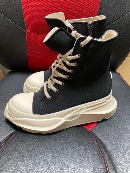 Rick Owens Drkshdw Sneakers Abstract High Top