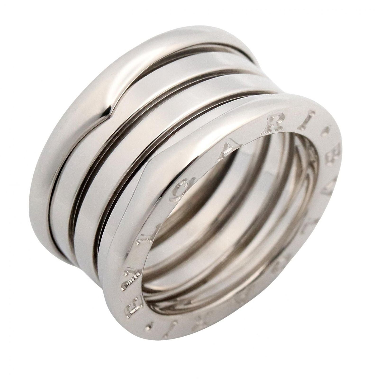 Bvlgari Ring B-Zero1 4 K18Wg Used A