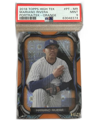 Topps Mlb 2018 High Tek Mariano Rivera Psa9