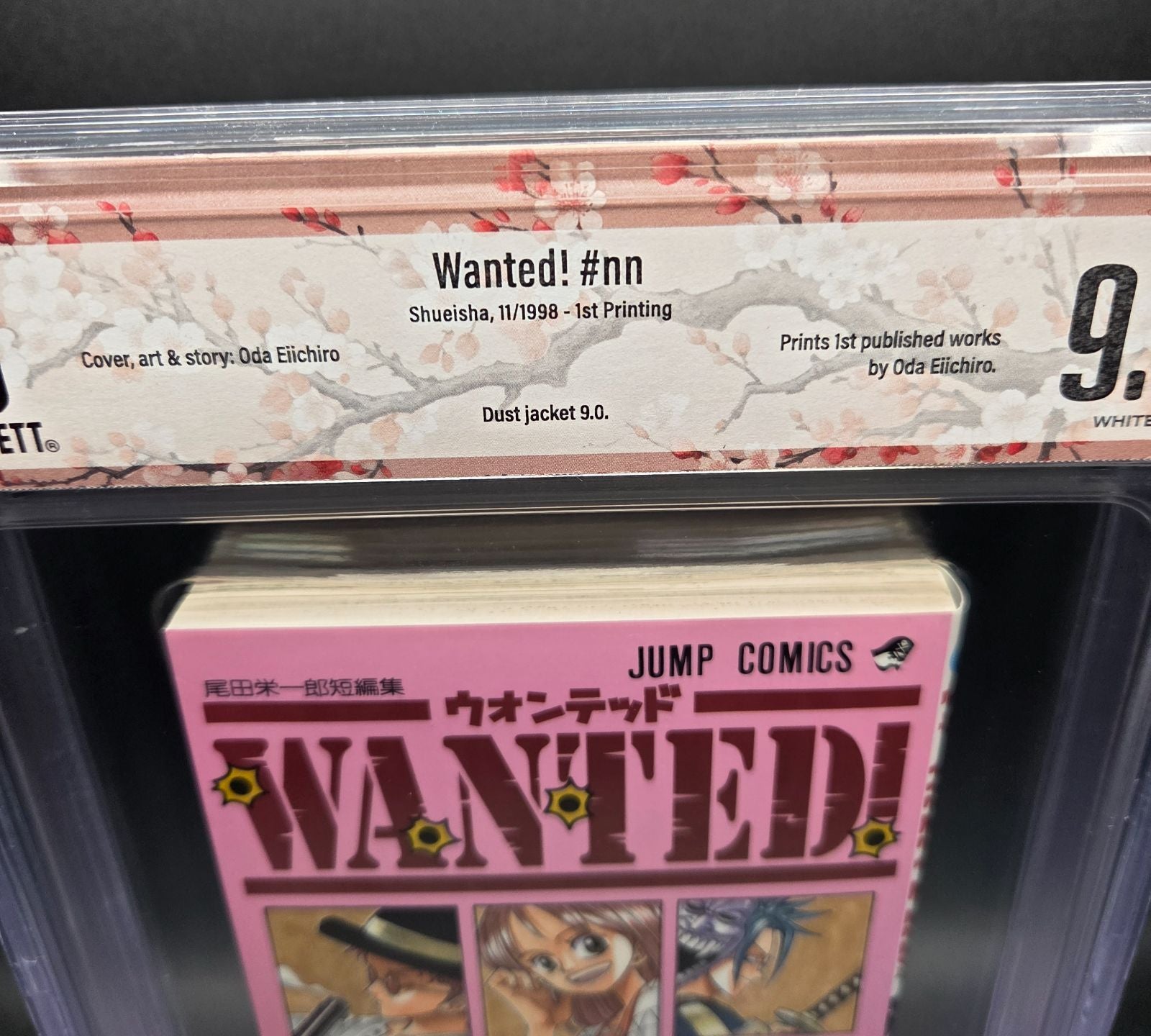 Boy'S Manga Bgs 9.0 One Piece 1St Printing Beckett Graded Book 1998 Eiichiro