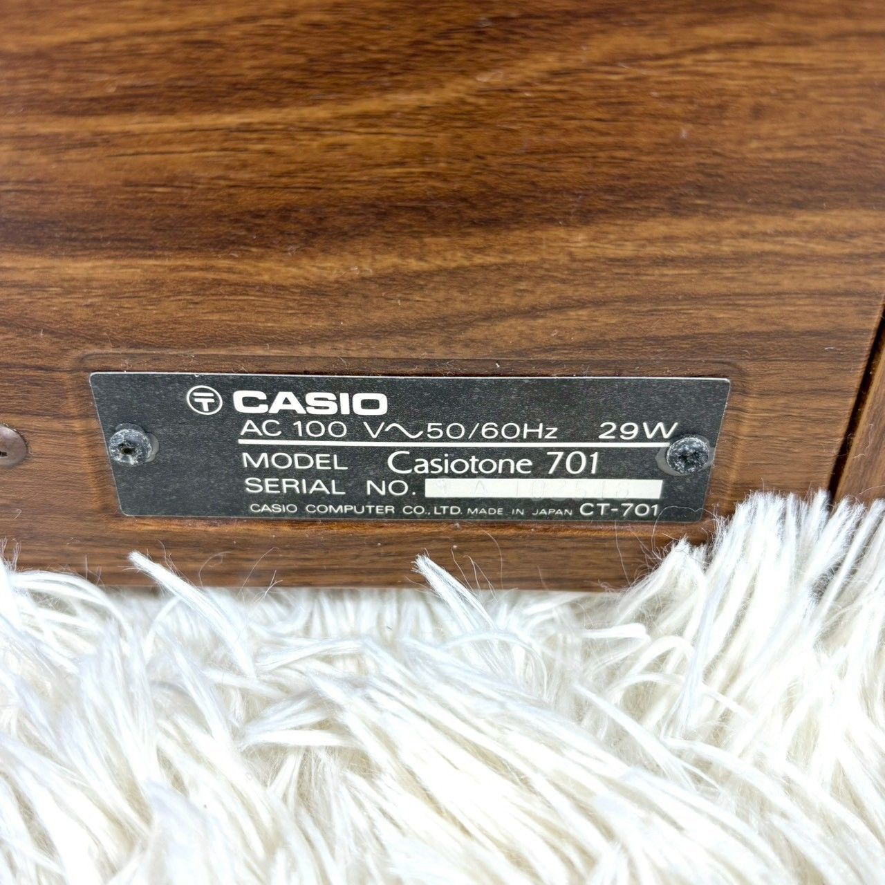 Casio Analog Synthesizer Casiotone701 61