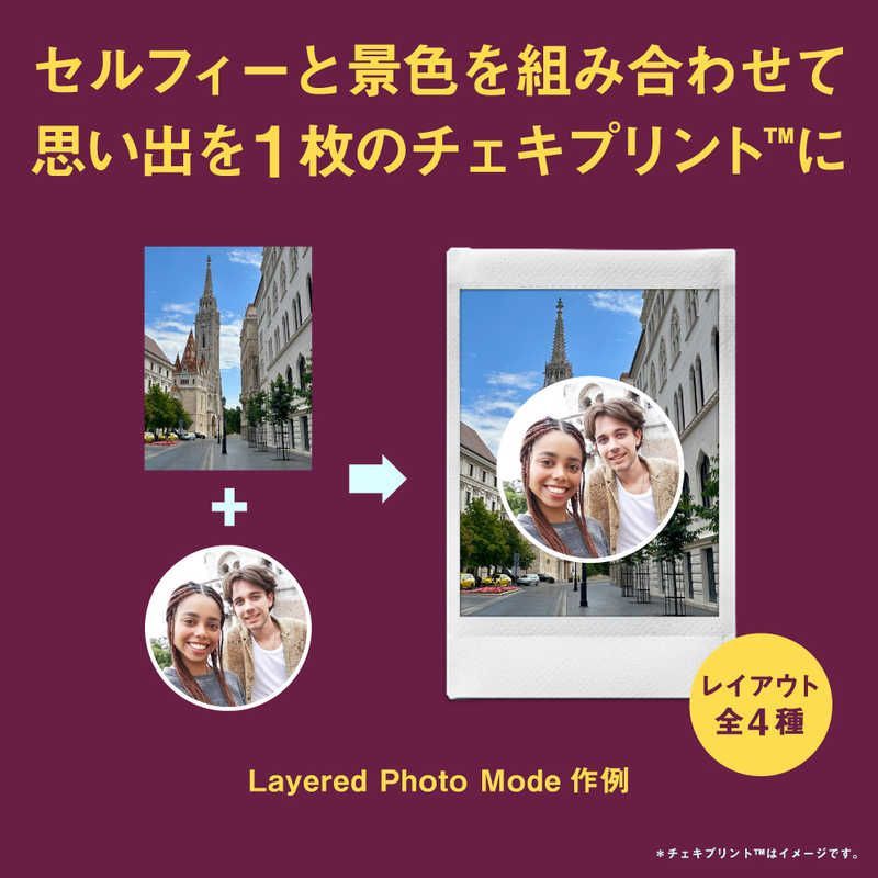 Fujifilm Instant Camera Body Instax Mini Liplay Midnight Blue Insliplayplusblue