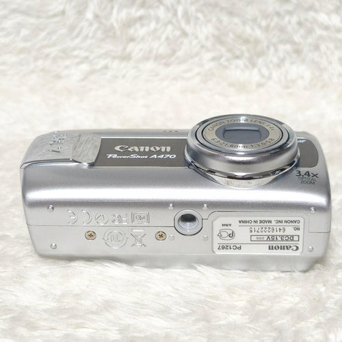 Canon Compact Digital Cameras Powershot A470 Pc1267 3