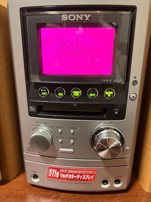 Sony Mini Component Systems Cmt-M3