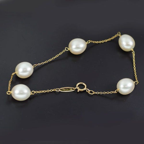 Tiffany Bracelet K18Yg 8.3-8.4Mm