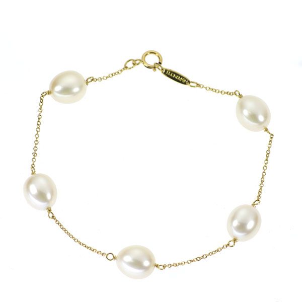 Tiffany Bracelet K18Yg 8.3-8.4Mm