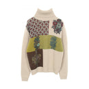 Hermes Knit Sweater Decalcomanie Used A