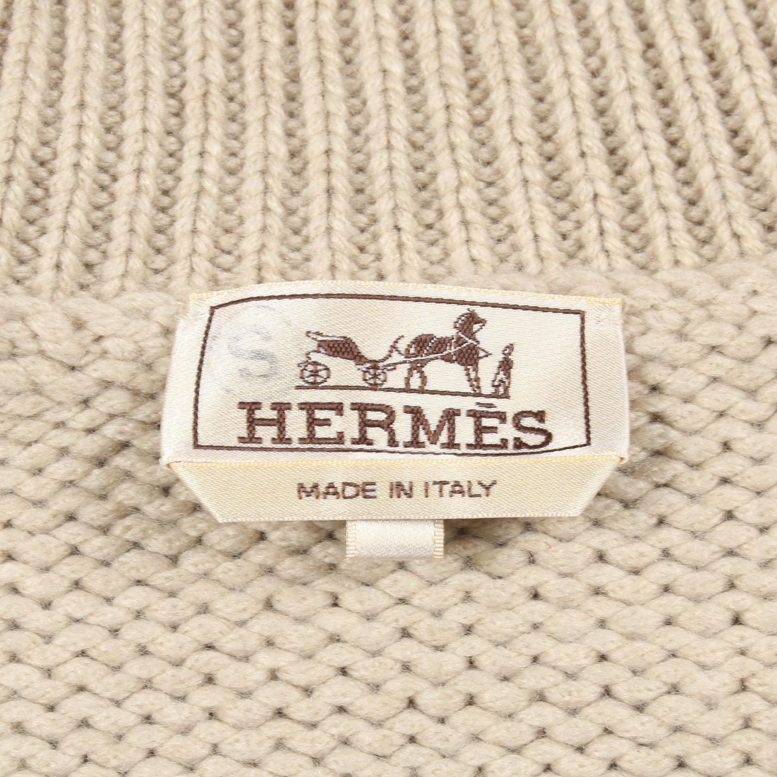 Hermes Knit Sweater Decalcomanie Used A