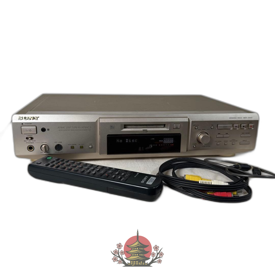 Sony Cd Md Cassette Deck Mds-Je640