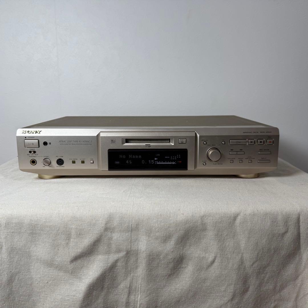 Sony Cd Md Cassette Deck Mds-Je640