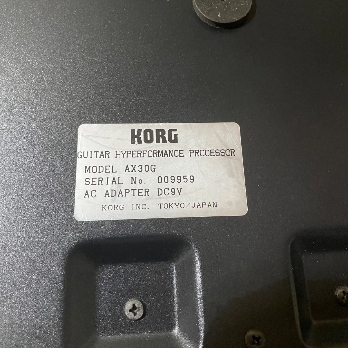 Korg Guitar Effector Ax30G