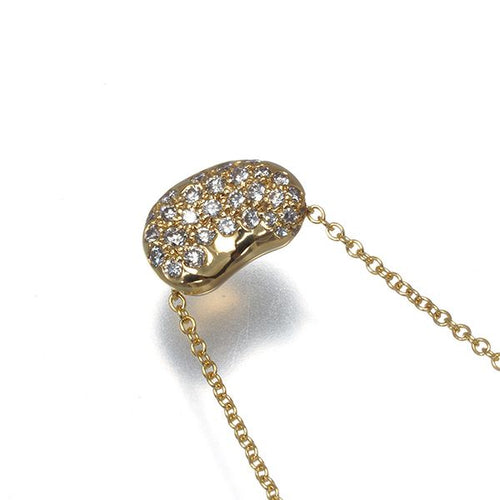 Tiffany Necklace K18Yg #197103