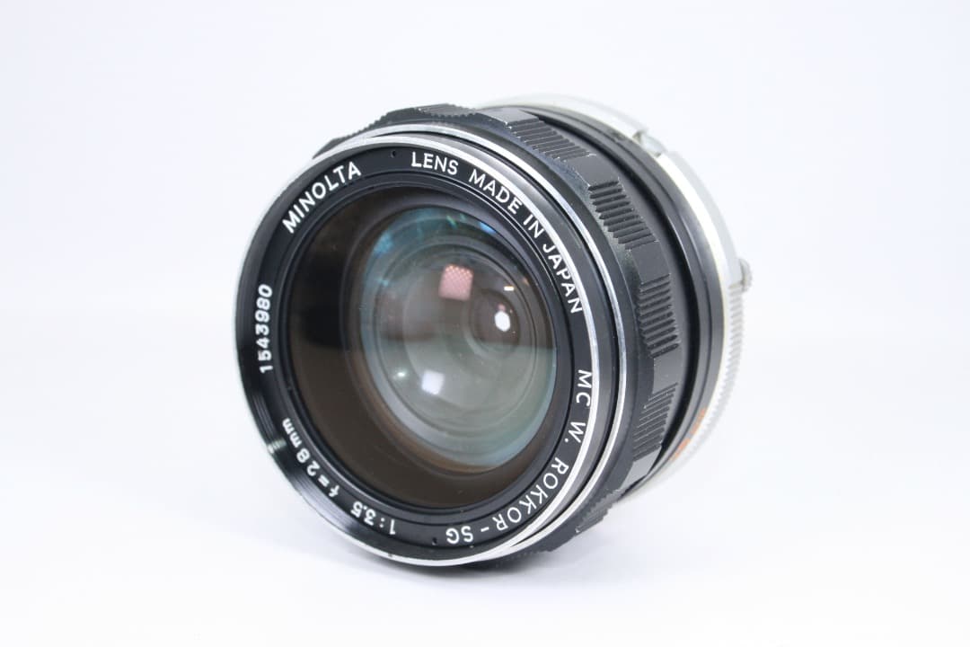 Minolta Lens (Single Focus) Minnolta Mc W.Rokkor-Sg F3.5#467