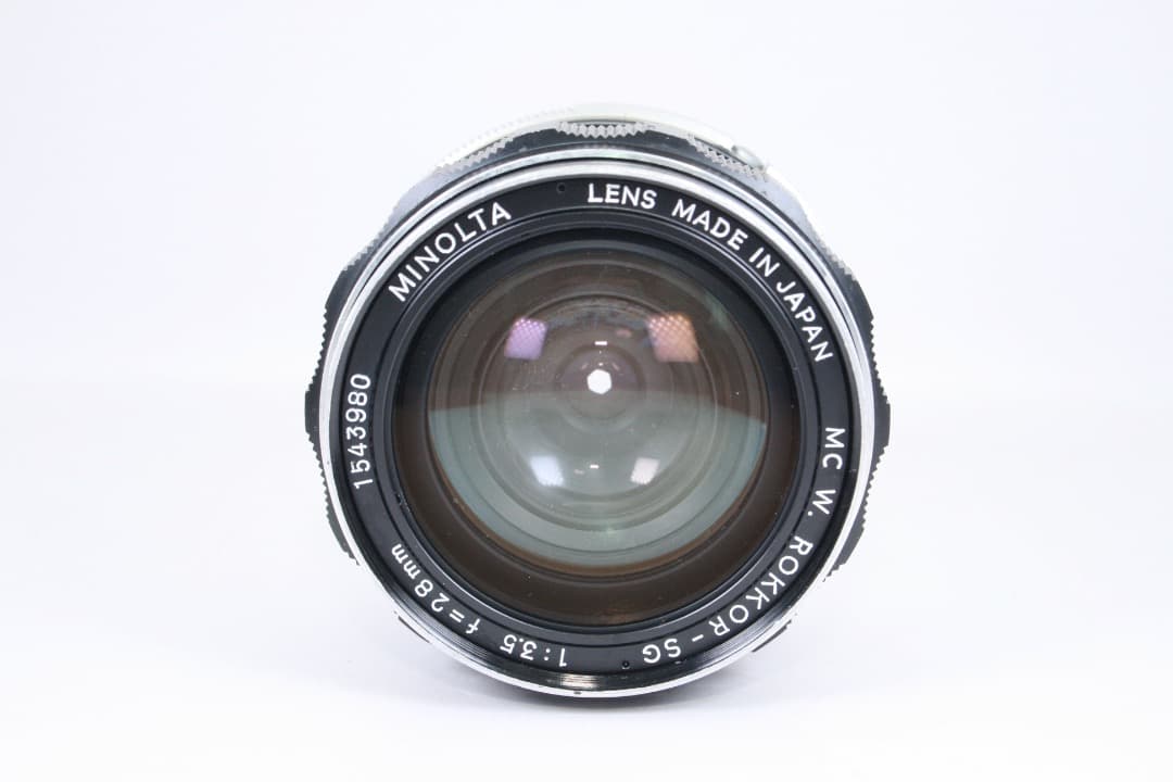 Minolta Lens (Single Focus) Minnolta Mc W.Rokkor-Sg F3.5#467