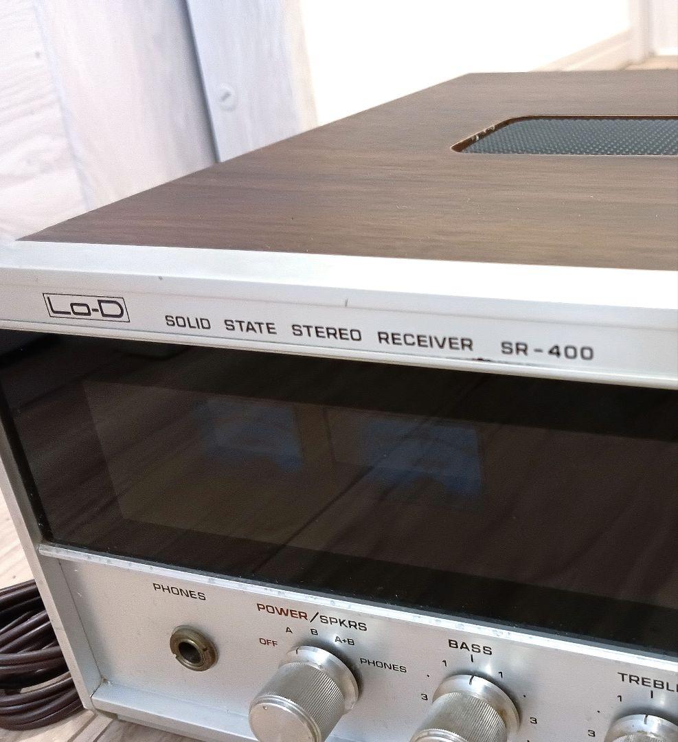 Hitachi Av Amplifiers Lo-D Sr-400 Ok Ng