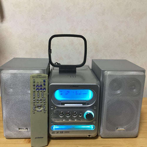 Victor Mini Component Systems Dvd Md Ca-Uxqd70-S