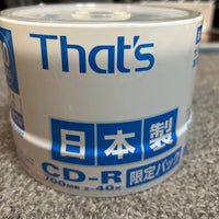 Cd-R That'S 700Mb 2-40X