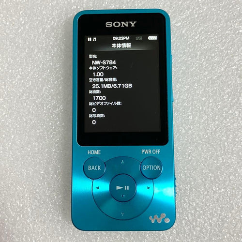 Sony Digital Audio Players Nw-S784 8Gb