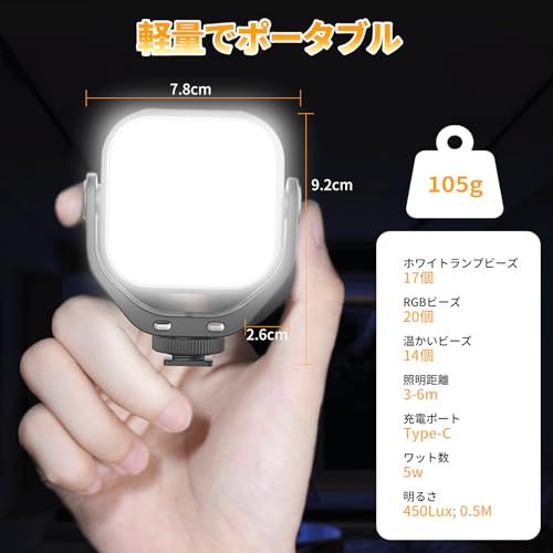 Others Ulanzi Led 360 2500??6500? Rgb Type-C 2000Mah Cri95+ Canon /Nikon