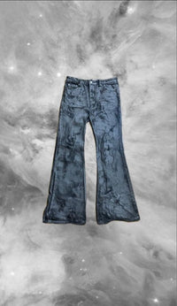 Rick Owens Bootcut Jeans Flare Bolan Waxed Boots Cut
