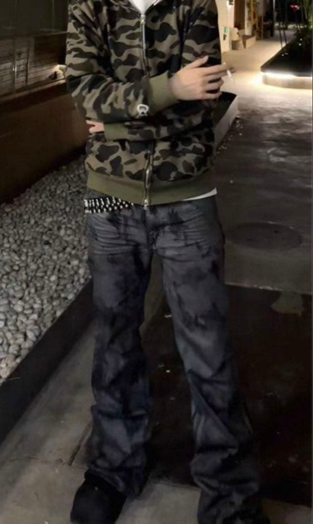 Rick Owens Bootcut Jeans Flare Bolan Waxed Boots Cut