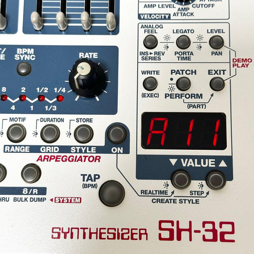Roland Analog Synthesizers Sh-32