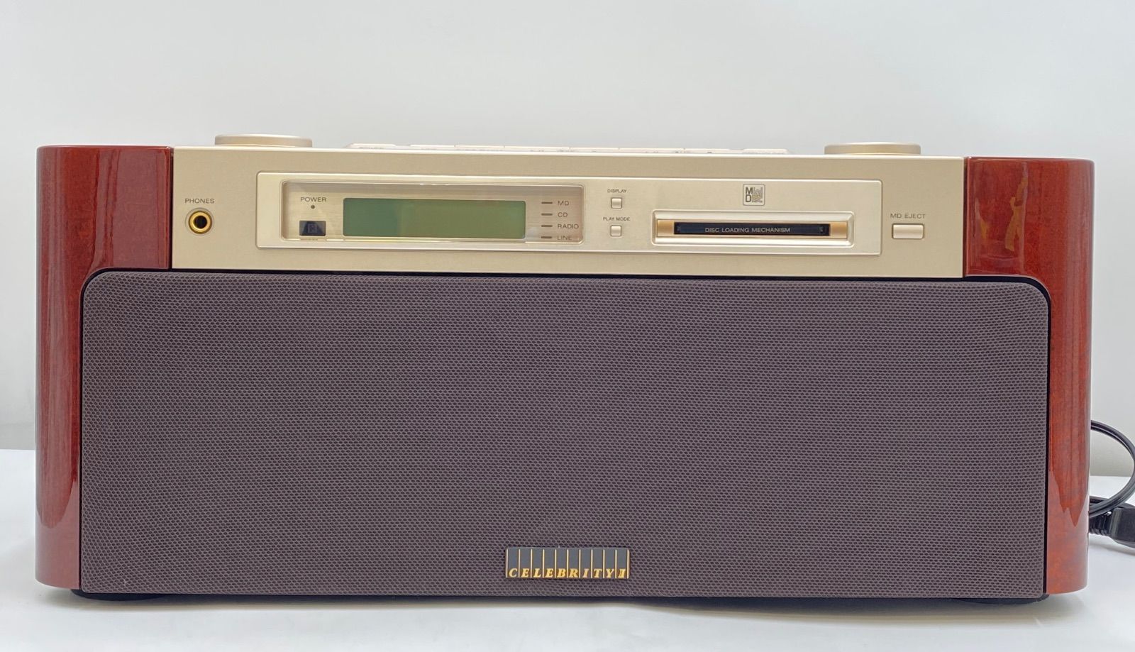Sony Cd Md Cassette Deck Celebrityii Md-Cd Md-7000 2001