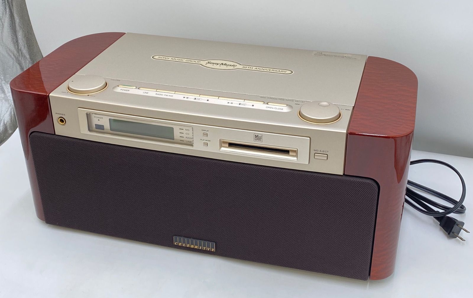 Sony Cd Md Cassette Deck Celebrityii Md-Cd Md-7000 2001