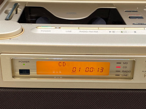 Sony Cd Md Cassette Deck Celebrityii Md-Cd Md-7000 2001