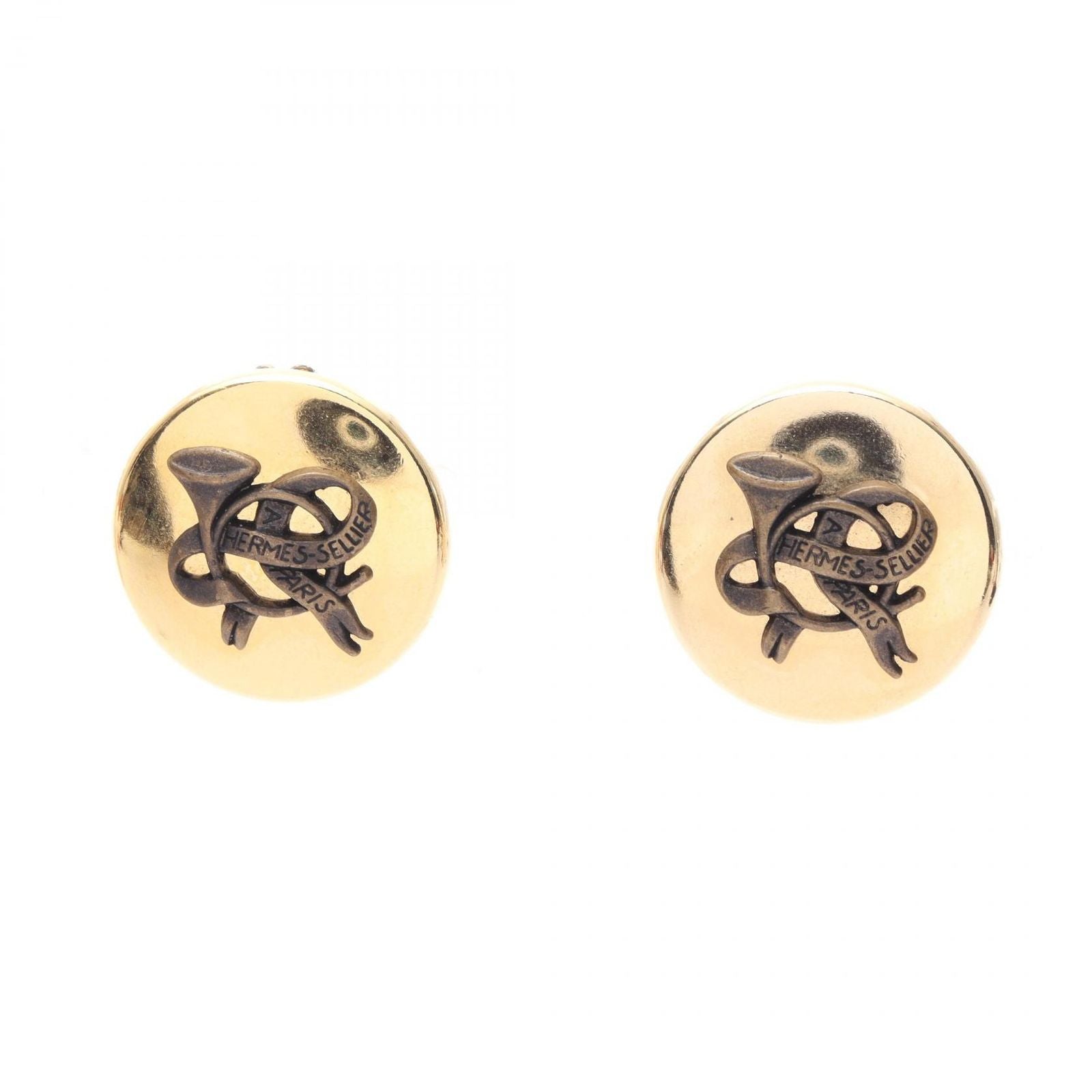 Hermes Earring Gp Used A