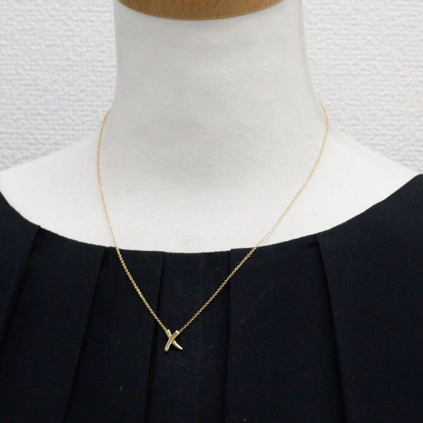 Tiffany Necklace K18Yg
